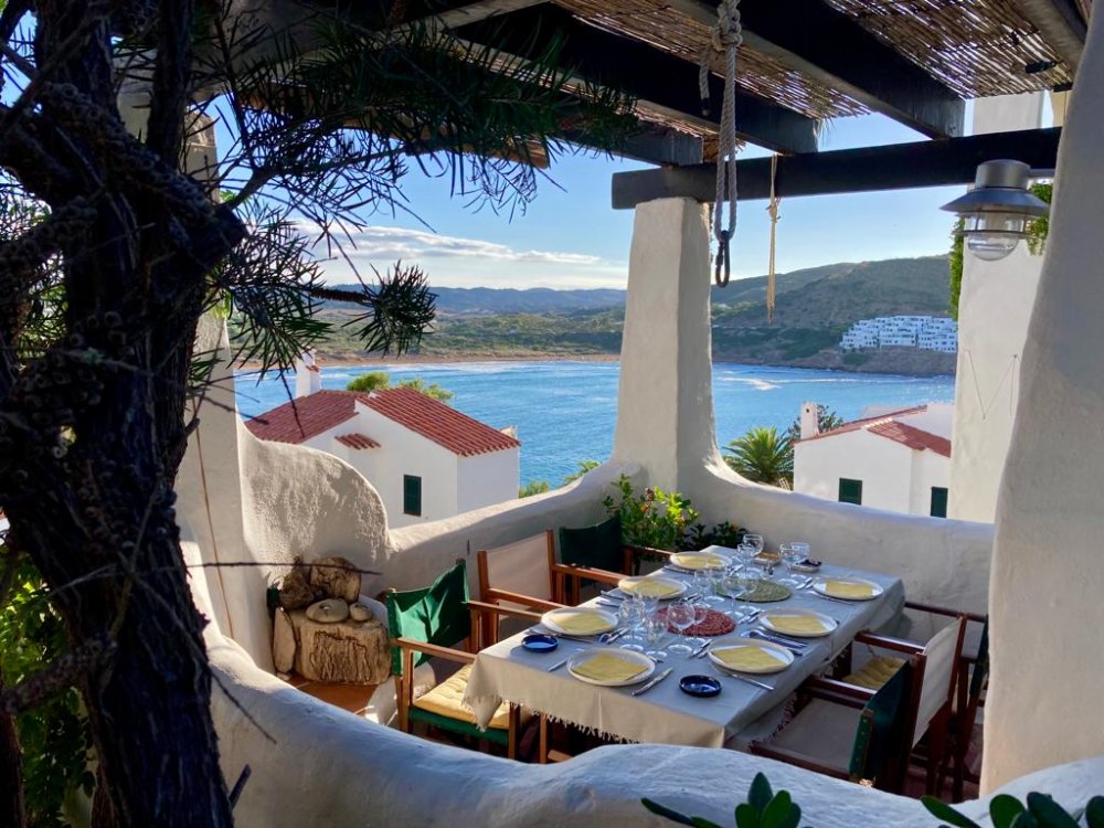 Soleado dúplex con maravillosas vistas al mar - Fornells' beaches